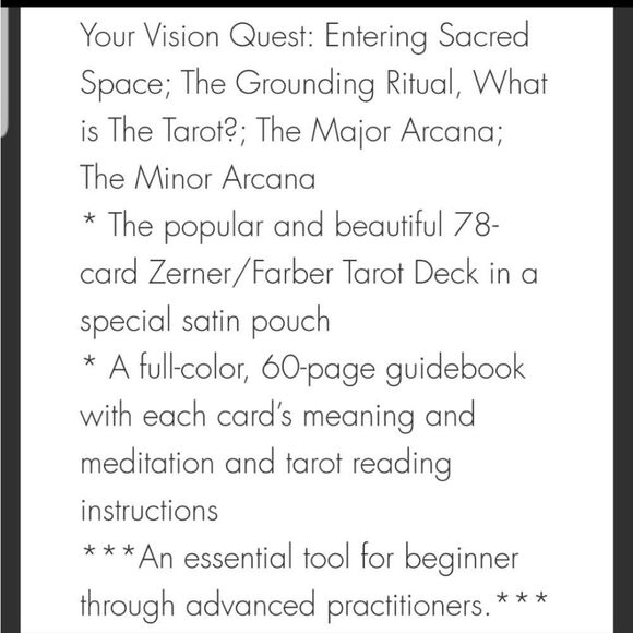 The Tarot Discovery Kit Cards w/Guidebook & DVD Amy Zerner Monte Farber - Picture 13 of 16
